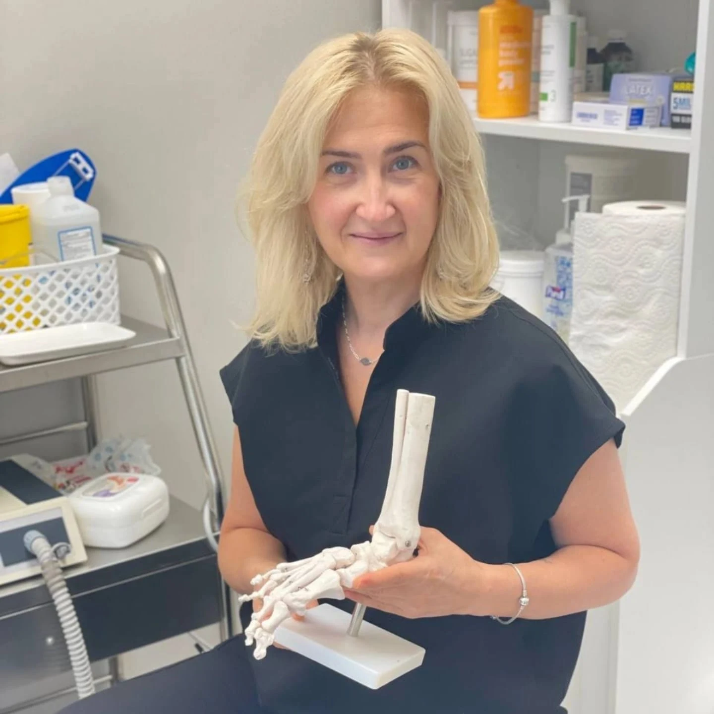 Yulia, Licensed Nail Technician and founder of MediPedi in Troy