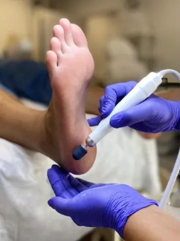 Special offer on professional foot care